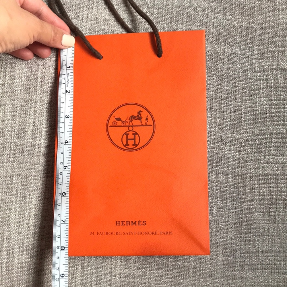 Hermes Paper bag and Ribbon Set - Picture 4 of 6